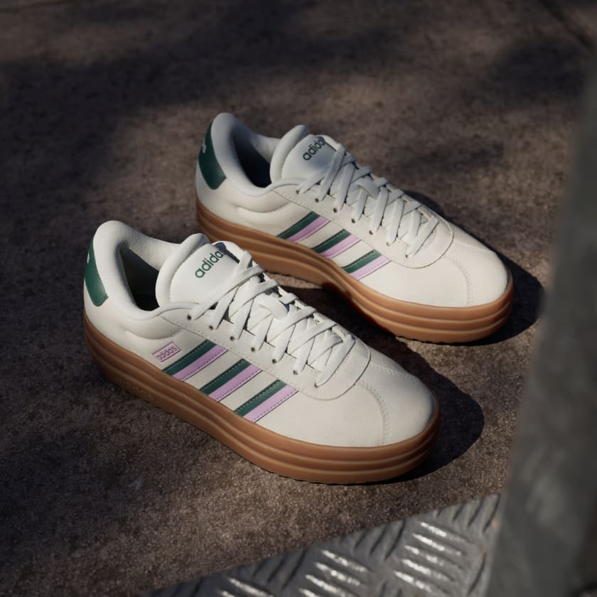ADIDAS VL COURT BOLD SHOES SIZE 39.5