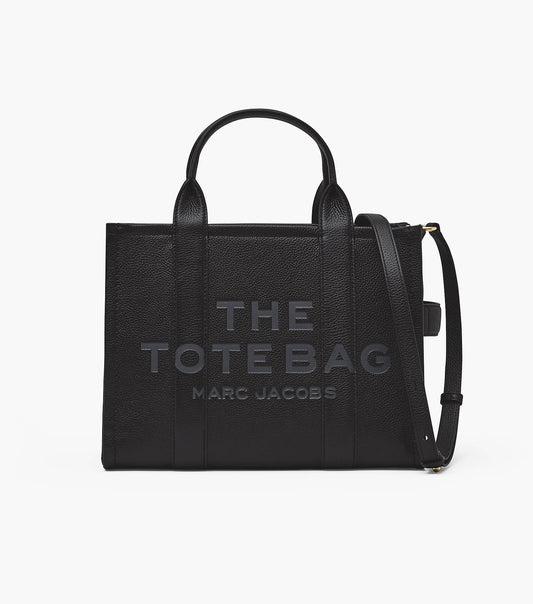 The leather medium tote bag Marc Jacobs