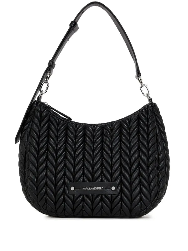 Karl Lagerfeld K/Weave Hobo Bag