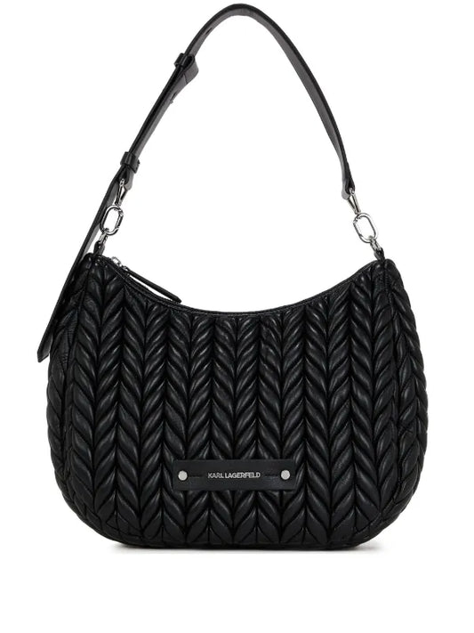 Karl Lagerfeld K/Weave Hobo Bag