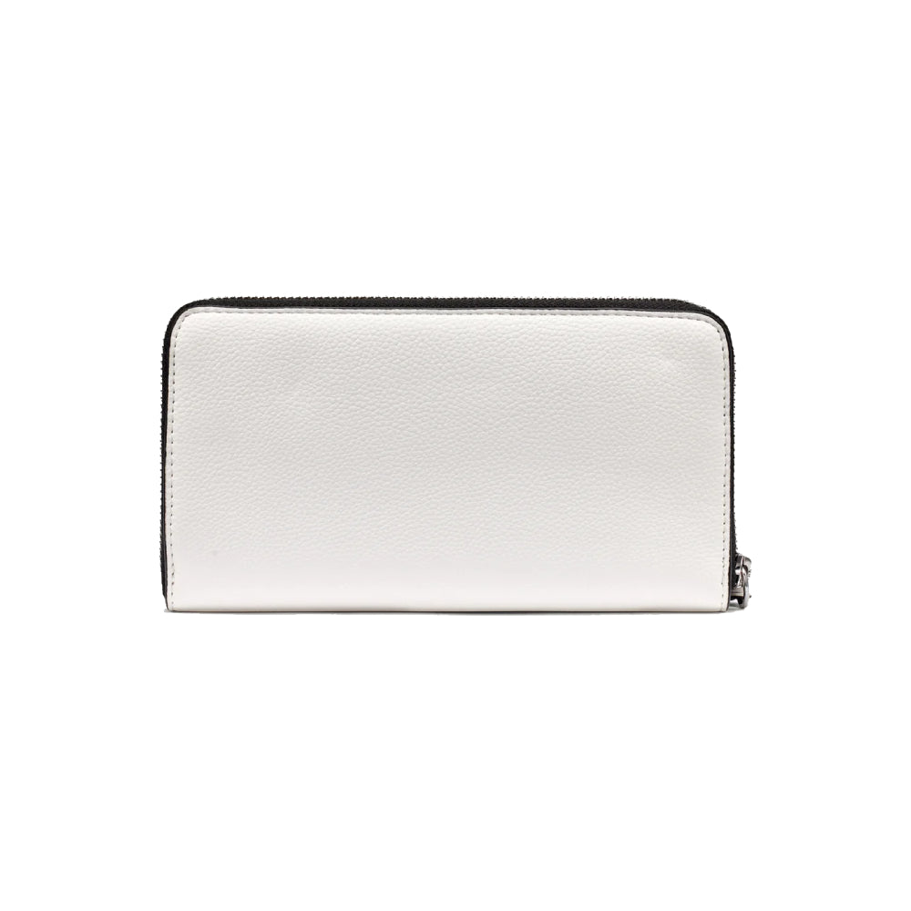 DKNY Paula Large Zip Around Wallet with Wristlet in Marshmallow