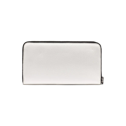 DKNY Paula Large Zip Around Wallet with Wristlet in Marshmallow