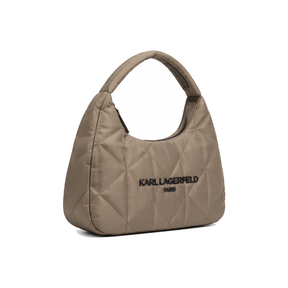 Karl Lagerfeld Paris Voyage Quilted Hobo Bag
