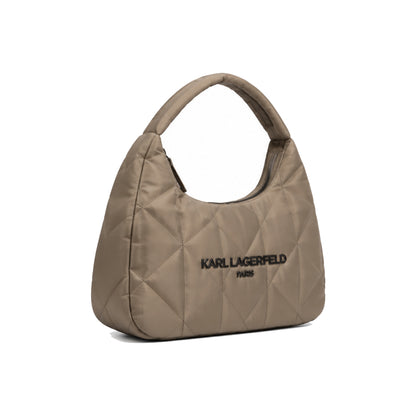 Karl Lagerfeld Paris Voyage Quilted Hobo Bag