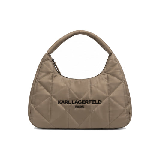 Karl Lagerfeld Paris Voyage Quilted Hobo Bag