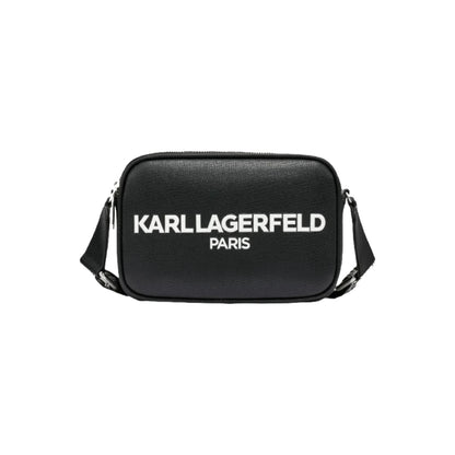 Karl Lagerfeld Paris Maybelle Camera Crossbody Bag in Black