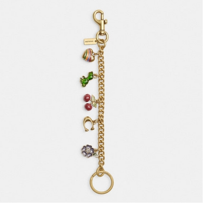 Coach Motif Chain Bag Charm