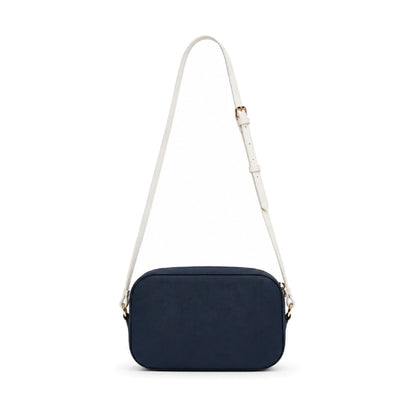 Tommy Hilfiger TH Monogram Camera Crossbody Bag In Navy