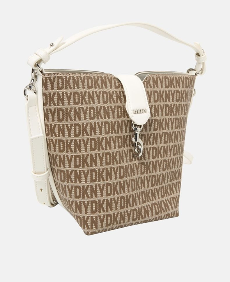 DKNY 'Taira' patterned handbag in beige