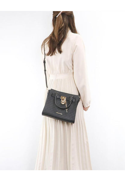 MICHAEL KORS OUTLET
HAMILTON Satchel Medium - MK Signature in black