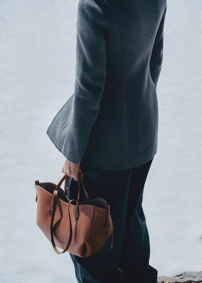 Polene Cyme Mini
EDITION TEXTURED COGNAC