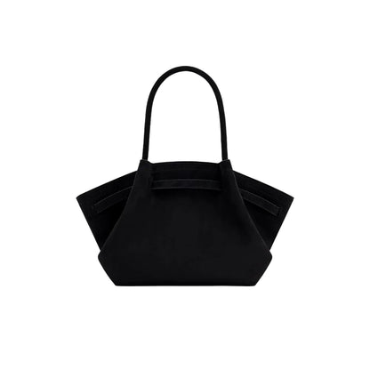 JW PEI Hana Suede Medium Tote Bag in Black