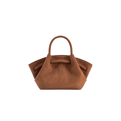 JW PEI Hana Suede Mini Tote Bag in Brown