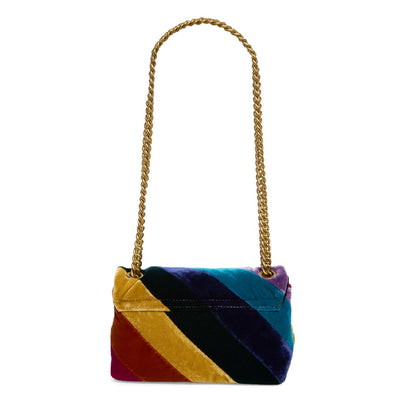Kurt Geiger Mini Soho Fabric Shoulder Bag in Red Multi