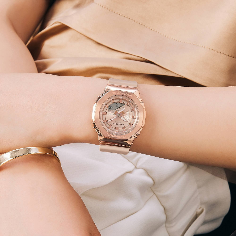 Casio G-Shock Rose Gold Watch
