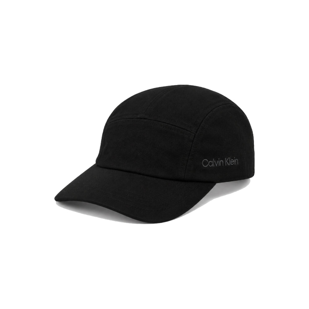 Calvin Klein Terry Tennis Adjustable Cap with Tonal Logo In Black