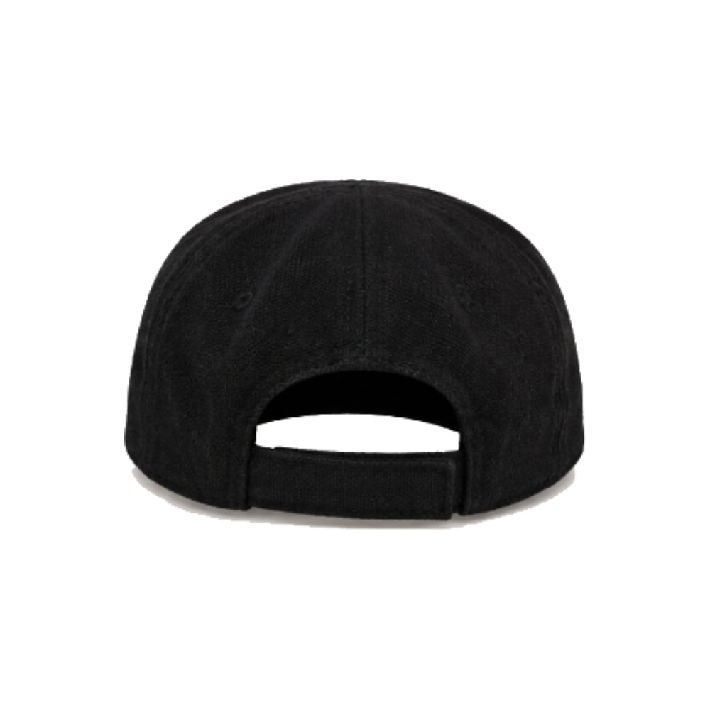Calvin Klein Terry Tennis Adjustable Cap with Tonal Logo In Black