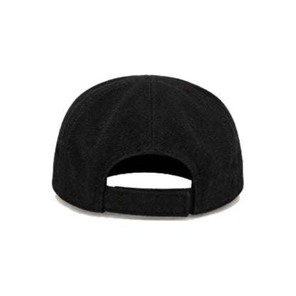Calvin Klein Terry Tennis Adjustable Cap with Tonal Logo In Black
