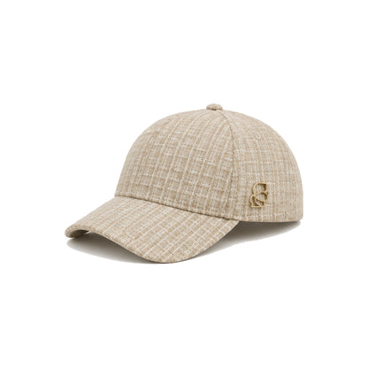 Tommy Hilfiger Chic Six Panel Baseball Cap In Safari Canvas
