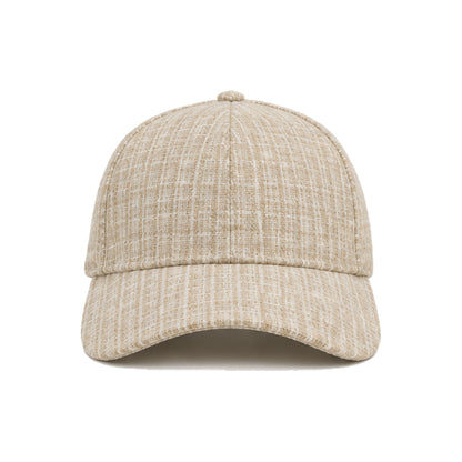 Tommy Hilfiger Chic Six Panel Baseball Cap In Safari Canvas