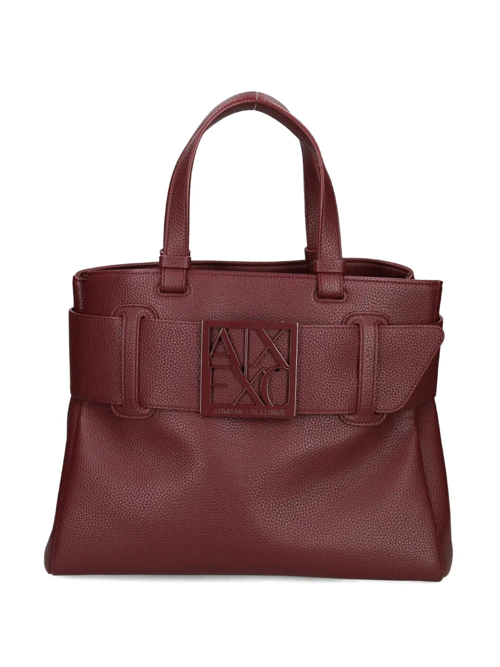 Armani Exchange buckle-detail tote bag