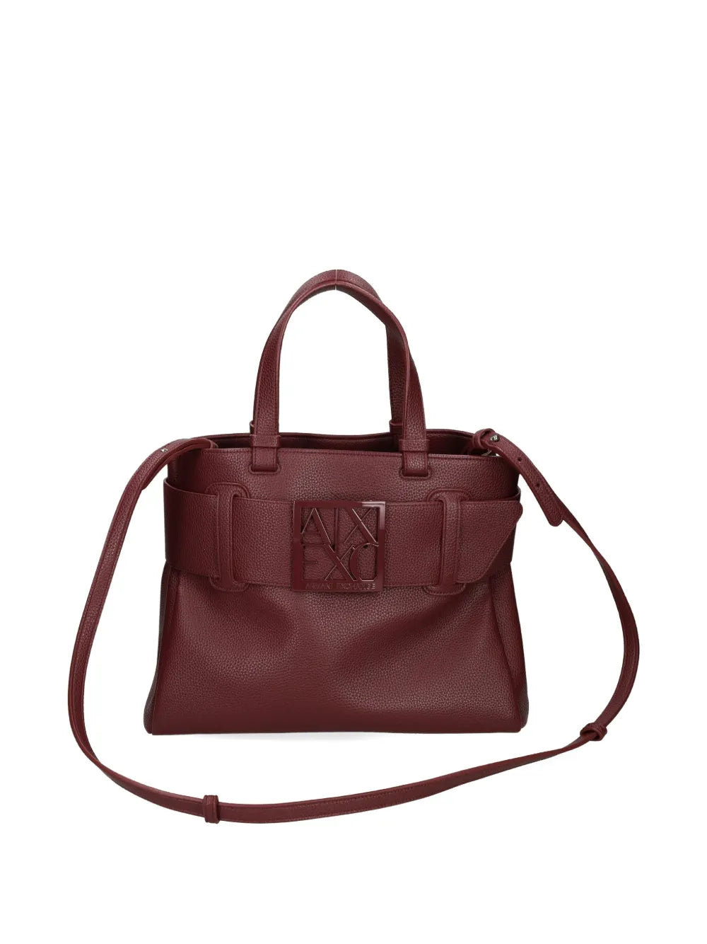 Armani Exchange buckle-detail tote bag