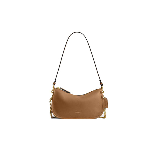Coach Mini Teri Shoulder Bag in Honey Brown