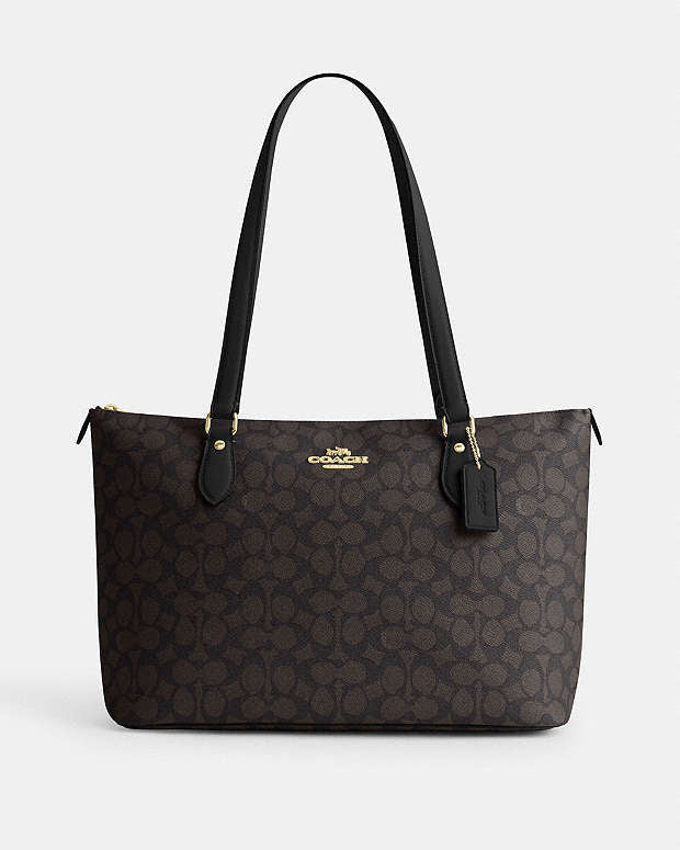 Coach Gallery Tote Bag In Signature Canvas