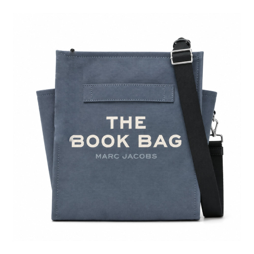 Marc Jacobs The Book Bag Large in Blue Denim