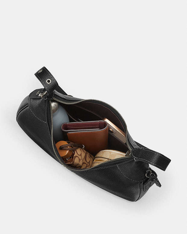 Coach Ella Shoulder Bag in Black