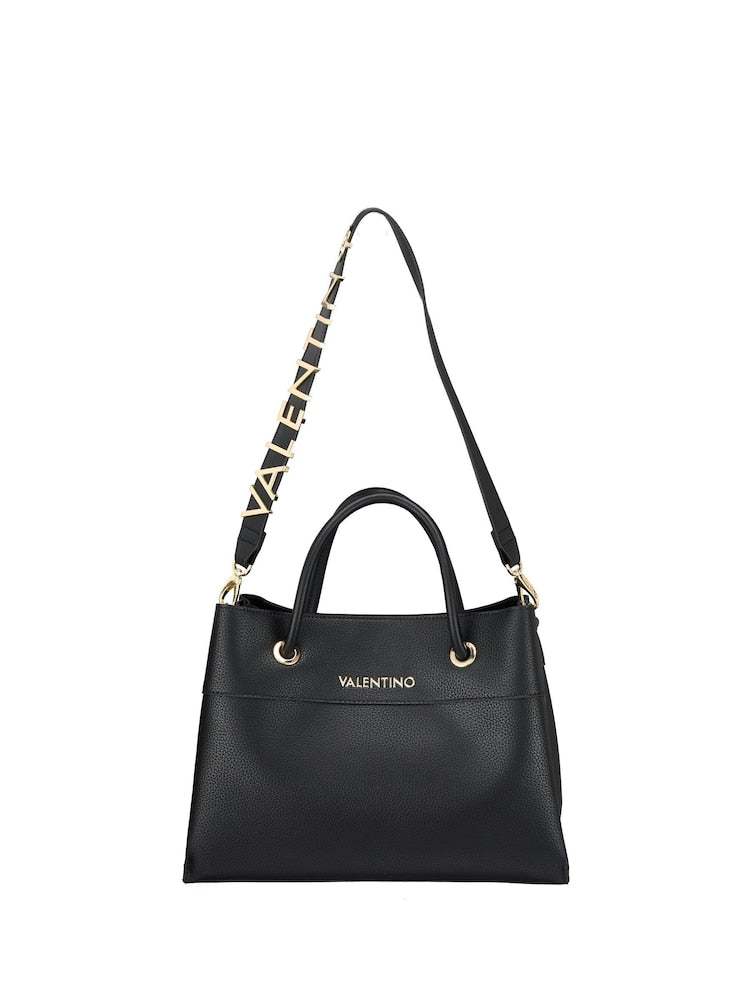 Valentino Alexia Shopping Bag in Black