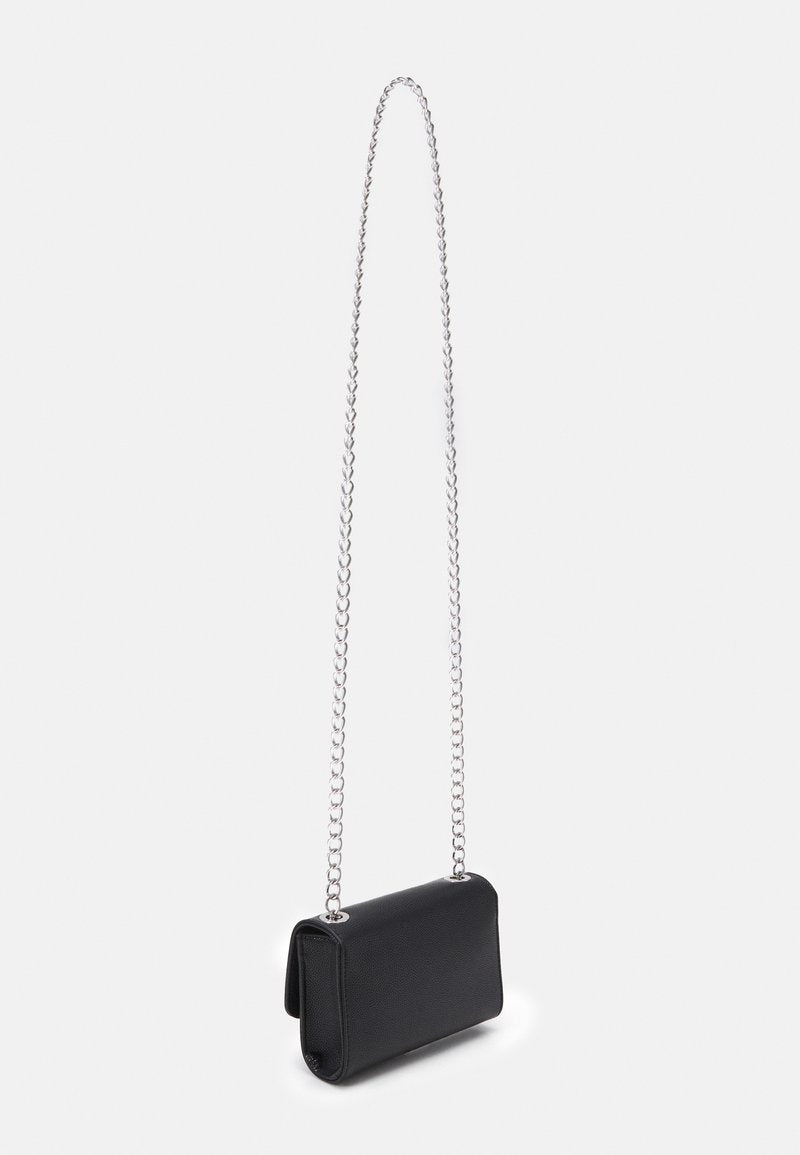 Valentino Silver Divina Cross-Body Chain Tassel Bag