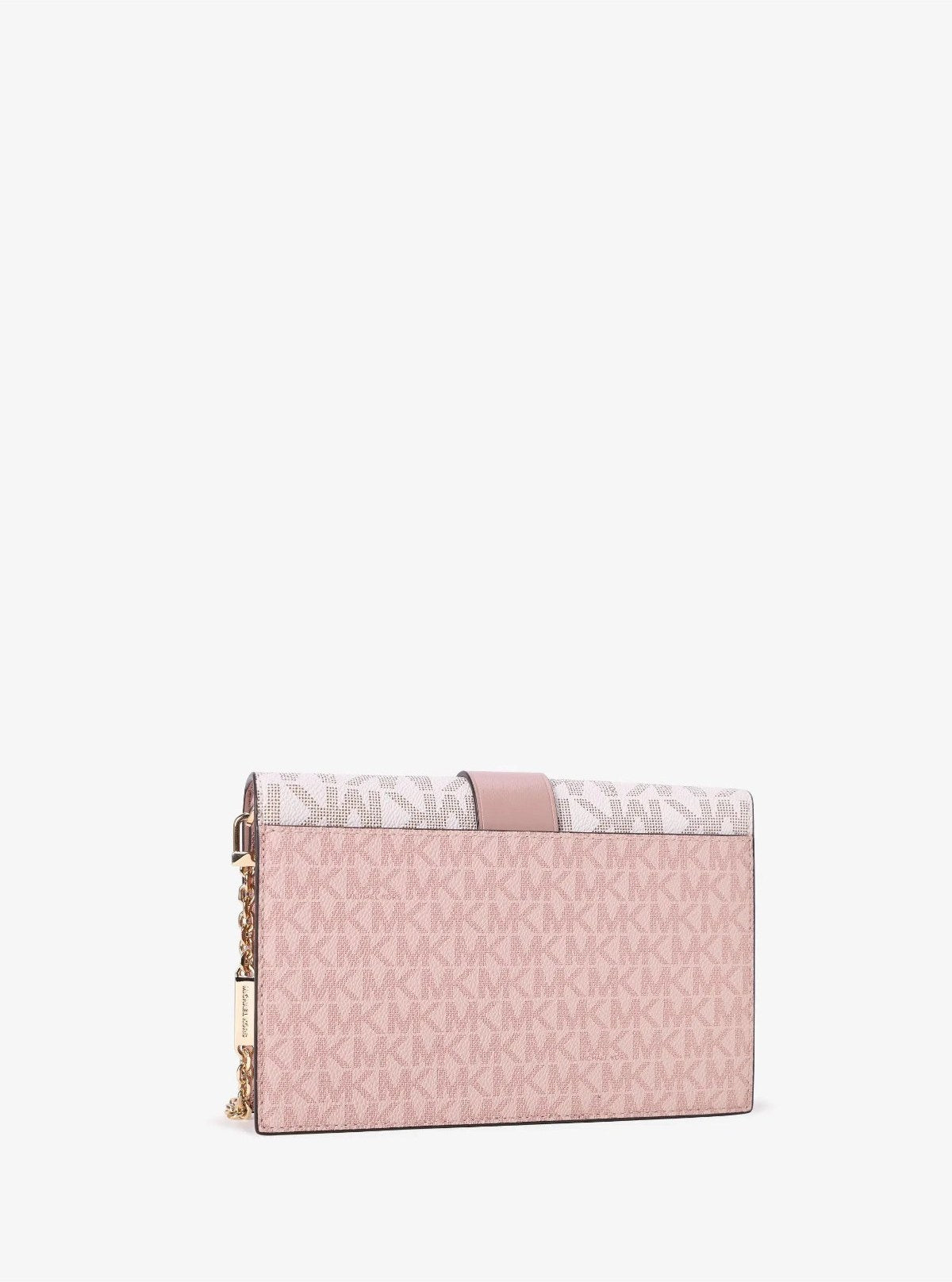 Micheal Kors crossbody bag with chain in pink
