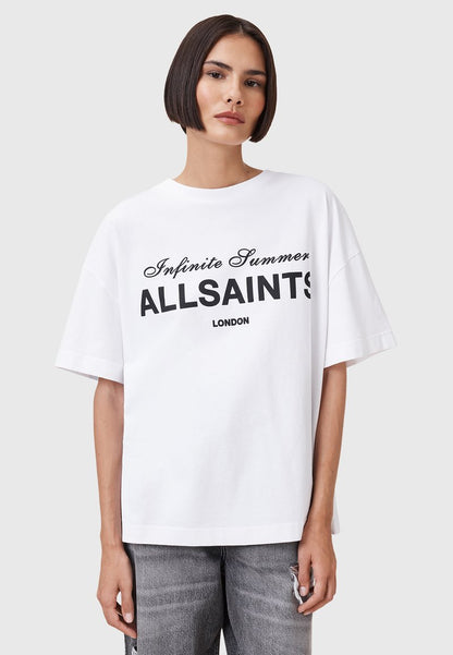 AllSaints AVRI TEE Print T-Shirt Size Large