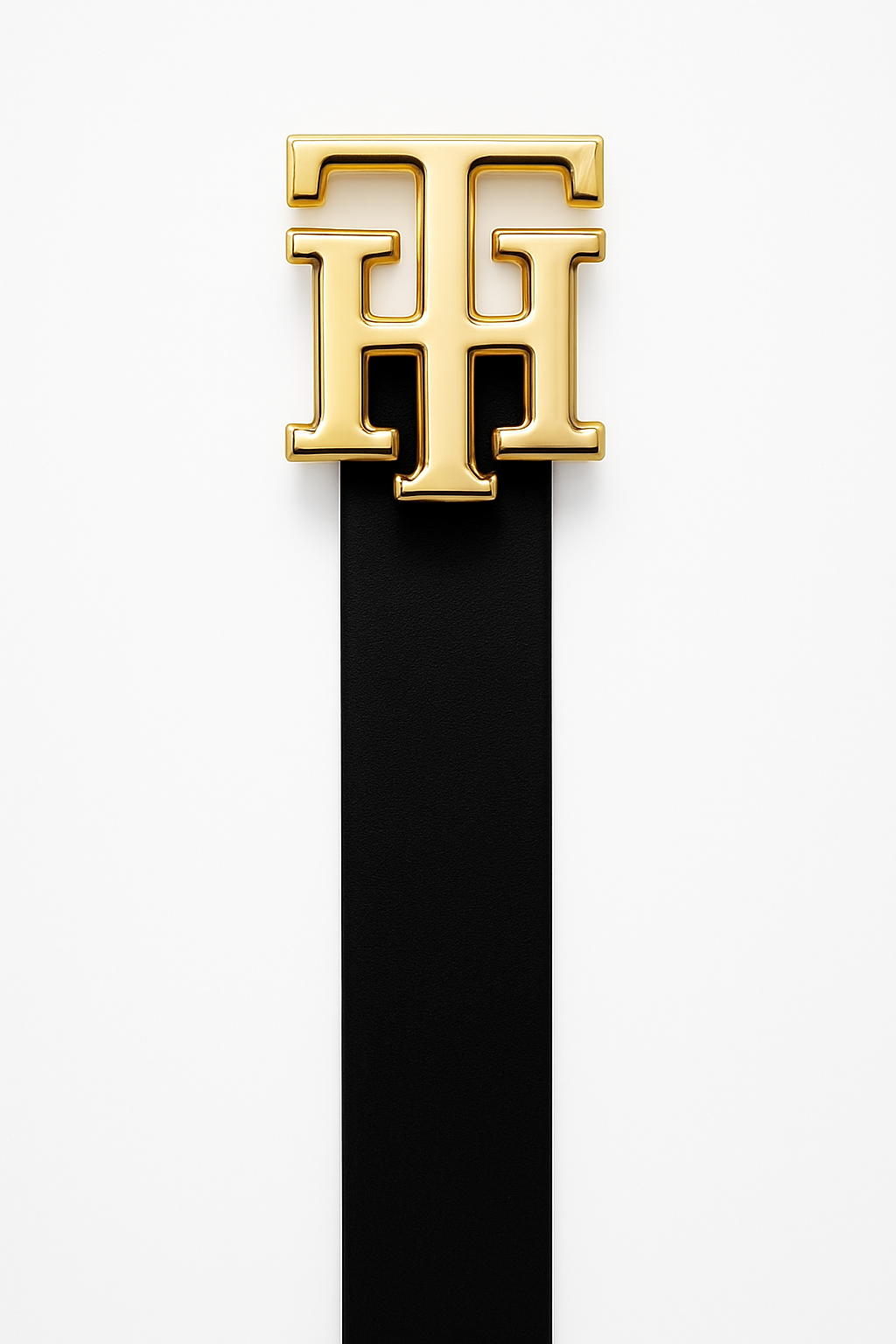 Tommy Hilfiger belt gold logo size large