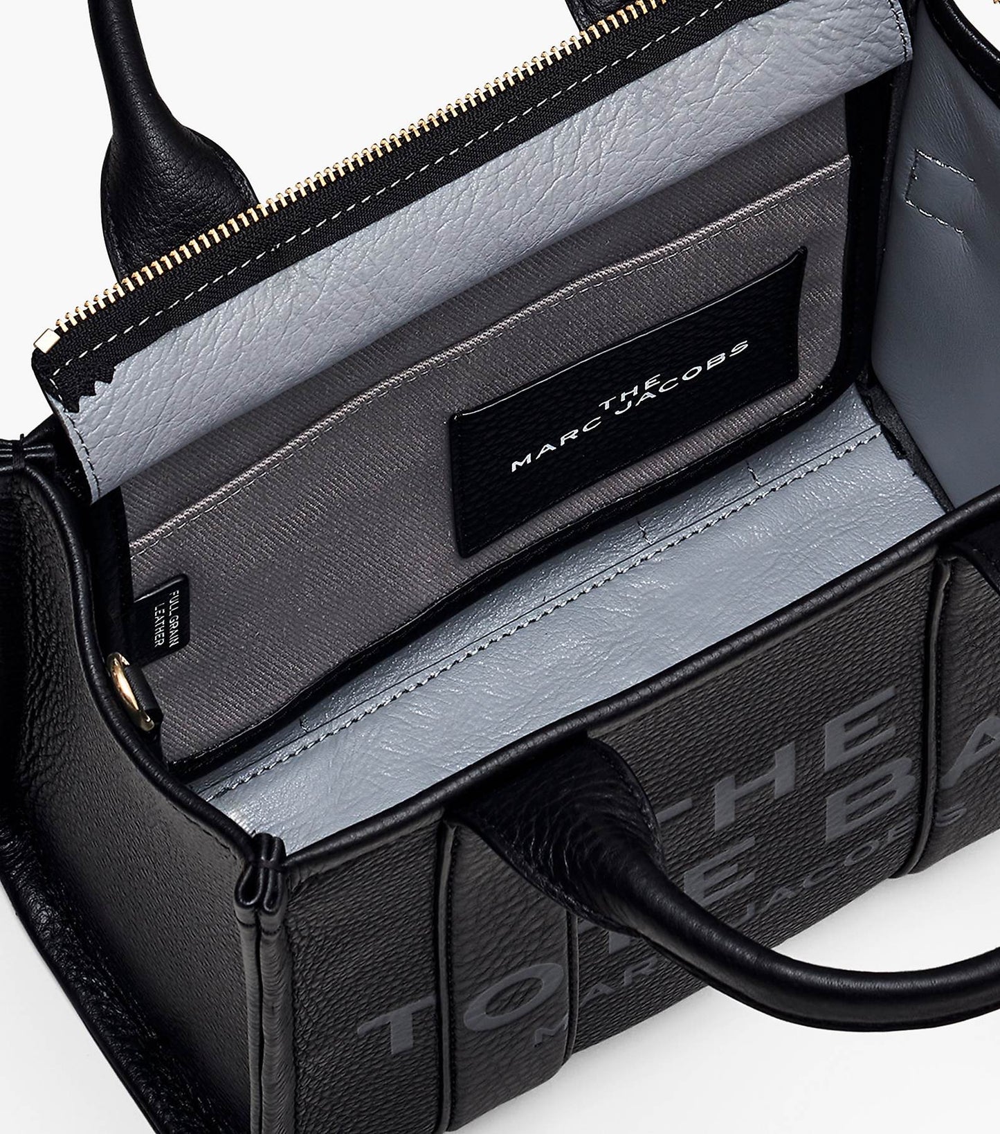 The leather small tote bag Marc Jacobs