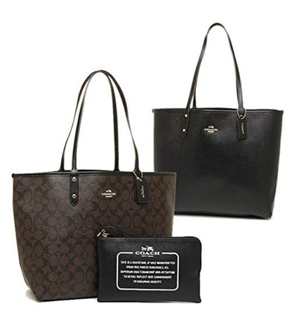 Coach reversible tote bag