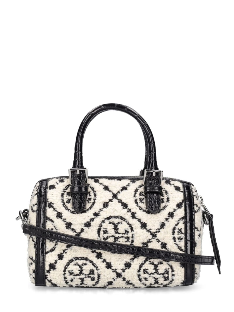 Tory Burch Mini T Monogram Bouclé duffle bag