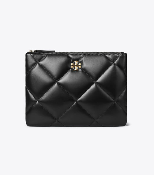 TORY BURCH KIRA DIAMOND QUILT CLUTCH BAG