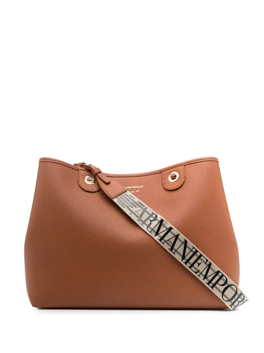 Emporio Armani
logo-strap tote bag