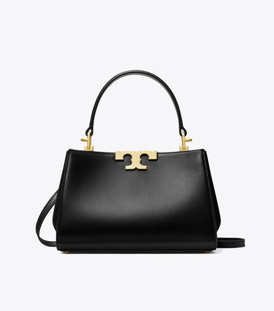Tory Burch Mini Eleanor Satchel in black leather