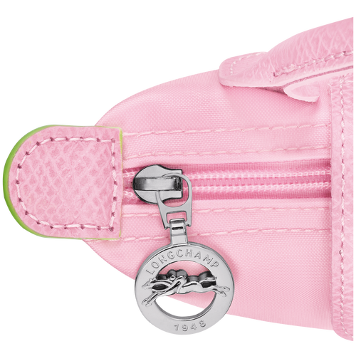LONGCHAMP LE PLIAGE GREEN MINI POUCH WITH HANDLE