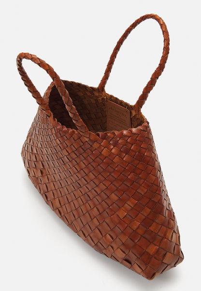 DRAGON DIFFUSION
SANTA CROCE LARGE - HANDBAG - BROWN