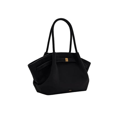 JW PEI Hana Suede Medium Tote Bag in Black