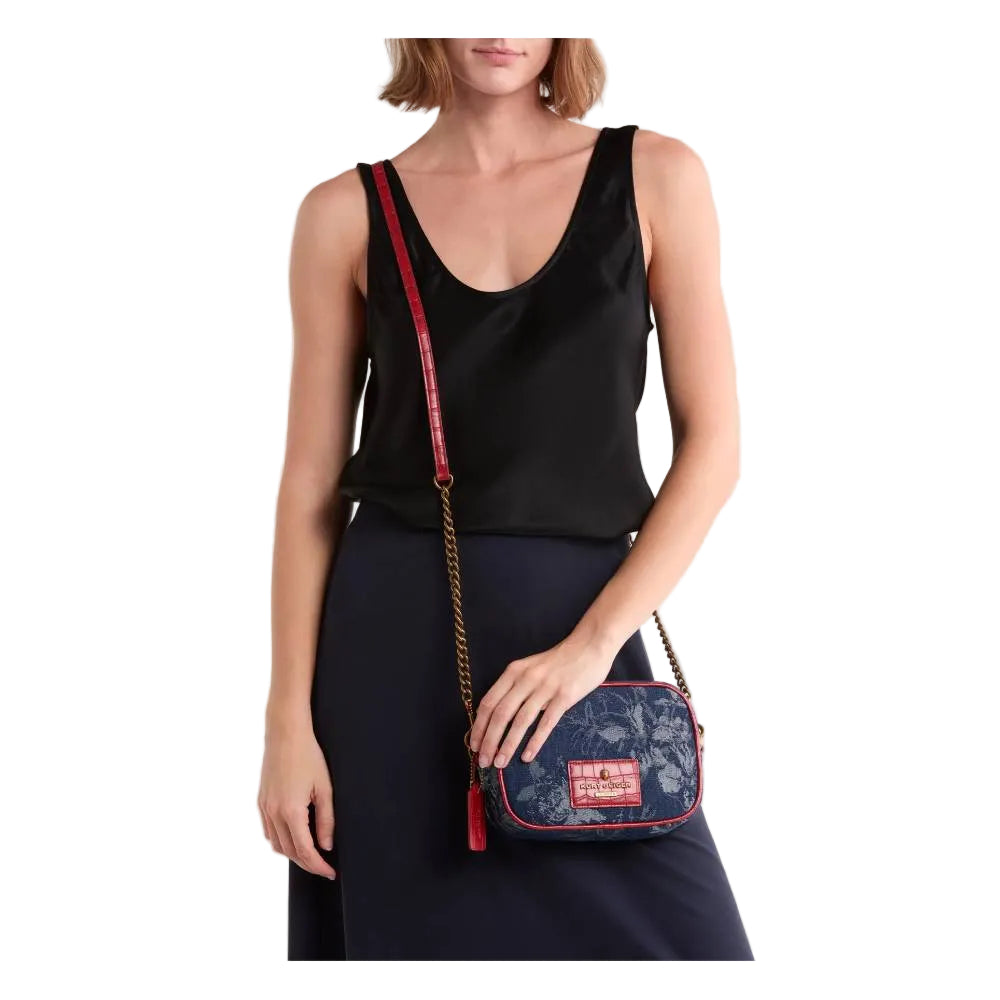 Kurt Geiger Chiswick Camera Crossbody Bag in Navy