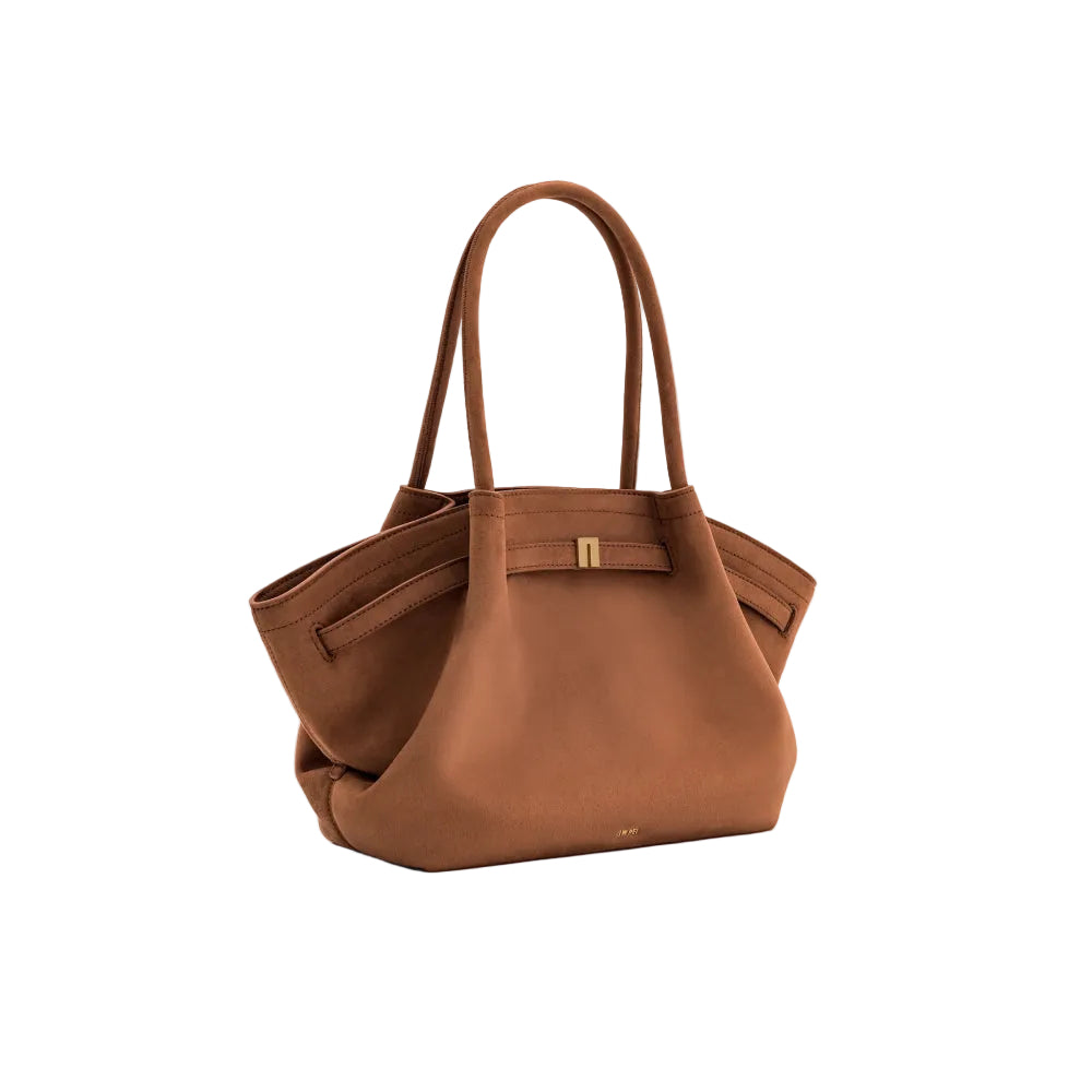 JW PEI Hana Suede Medium Tote Bag in Brown
