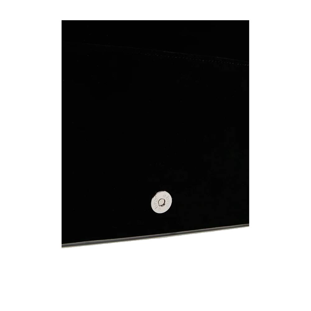 Abro Velvet Clutch in Black