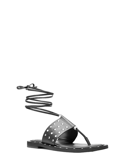 MICHAEL KORS Jagger Studded Leather Sandal