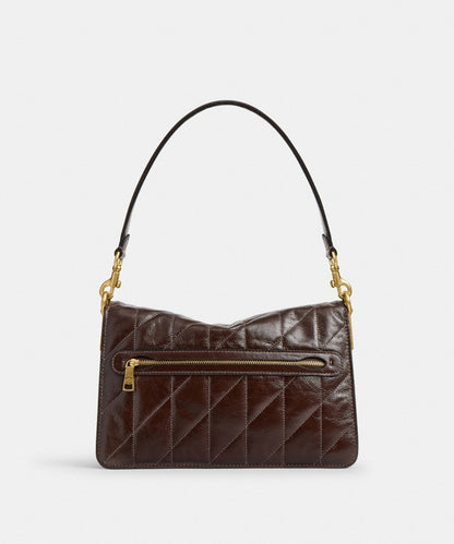 Coach Chain Tabby Shoulder Bag With Quilting in maple