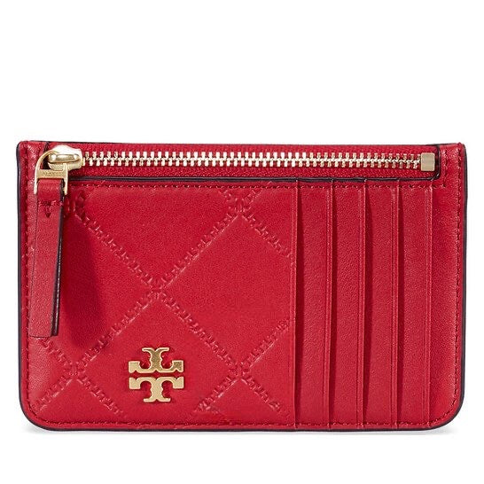 Tory Burch Georgia Zip Card Holder